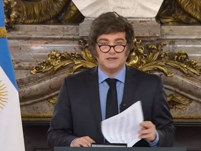 En cadena nacional, Javier Milei dijo que lo peor ya pas